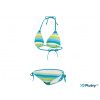 Beco Stripe Triangel Bikini Farba: modro-zelená, Veľkosť: 42