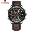 NAVIFORCE Hodinky NAVIFORCE MI KP38643 hnedá