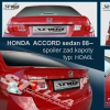 Zadní spoiler křídlo Honda Accord VIII sedan -- od roku výroby 07/2008-