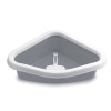 Stefanplast Sprint Corner Rohová mačacia toaleta 40x56x14cm
