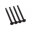Alphacool NexXxos Radiator Fan Mounting Screw M3 x 37 mm - 4 pieces 24691