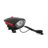 Lampa na bicykel s elektrickým klaksónom - XPE LED - 400 mAh - 450 lm - IP55
