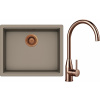 Set Schock S32-4 (drez Kiruna N-100L Twilight + batéria Kavus Copper brushed + komponenty Copper brushed)