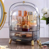 Organizér na kozmetiku s LED podsvietením, transparentný, BeautyRelax DA194