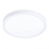 LED stropné svietidlo Eglo Fueva 5, kruh, 28,5 cm, teplá biela (99217) biele