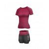 Runner Short 2W fitness set plum