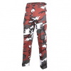 Nohavice Mil-tec US BDU Ranger red camo urban