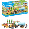 Súprava PLAYMOBIL 71442 Country. Traktor s prívesom a nádržou na vodu