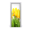 Fototapeta samolepiace žlté tulipány 75x205