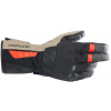 ALPINESTARS rukavice DENALI AEROGEL Drystar black/dark khaki/fluo red - M