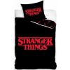 Carbotex bavlna obliečky Stranger Things Black 140x200 70x90