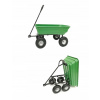 Iní príslušenstvo pre záhradné náradie - Záhradný transportný vozík 75 L fúrik sklápač oceľové ráfiky 350 kg (Transport Garden Trolley 75 L)