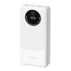 Dudao K12Pro Power Bank 20000mAh USB / USB-C 22.5W, biely