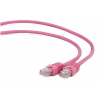 GEMBIRD kabel patchcord Cat5e UTP 0,5m, růžový PP12-0.5M/RO