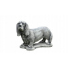 Záhradná figúrka - Basset Hound Basset Garden postava (Betónová záhradná figúrka psa baset)
