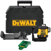 DeWALT DCLE34031N Aku zelený laser 3 x 360°, XR (18V/bez aku) kufor