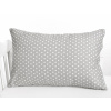 Dreamy Linens Obliečky bavlnené biele a šedé Hviezdičky