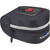 KLICKFIX Podsedlová brašna Micro 100 čierna,10x7x15cm, vrátane adaptéru 0294S