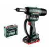 Metabo NMP 18 LTX BL M10 Aku nitovacia pištoľ 2x4.0 Ah, MetaBOX 601788800
