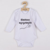 Body s potlačou New Baby Oteckova najrýchlejšia - 86 (12-18m)