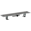 Hansgrohe RainDrain Compact lineárny odtok s mriežkou 80 cm oceľová 56179000