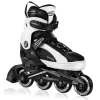 Spokey ORI Kolieskové korčule, čierno-biele, ABEC9 Carbon, vel. 33-36