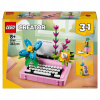 LEGO 31169 Creator 3v1 Stroj na písanie s kvetmi 8+ 363 dielov