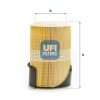UFI vzduchovy filtr 27.B13.00