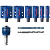 BOSCH Sada dieroviek EXPERT Tough Material, 22/25/35/51/60/68 mm, 9 ks 2608900445