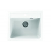 Alveus ATROX 30 kuchynský granitový drez so sifónom 59x50 - G-11 White 1131991