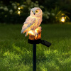 Solárne záhradné osvetlenie sova