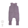 Fialový detský spací vak s nohavicami, MA2998 Berry Mousse S (1-3 roky)