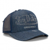 Kšiltovka Von Dutch Trucker Fargo - Cotton Twill - Denim Blue