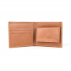 Pánska jednoduchá peňaženka z pravej kože 8762, svetlo hnedá (V8762SVHNED)