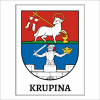 Magnetka Krupina - erb mesta