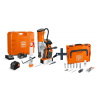 FEIN Akumulátorová magnetická jadrová vŕtačka do 35 mm so súpravou AKBU 35 PMQW 18 V AS Construction-Site 1x 12 Ah s upnutím 3/4 in Weldon/HSS NOVA 50