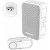 Zvonček Honeywell DC312SP2USB bezdrôtový zvonček Series 3, 6 melódií, základňa do zásuvky s USB nabíjačkou (DC312SP2USB)