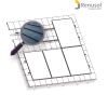 MFV-NK Sada nosnej konštrukcie FV panelov KENO/ RENUSOL VarioSole+ 4xFVP ŠS K-FP (Príslušenstvo FV panelov na mieru, Typ: Hliníková/Nerez nosná konštrukcia, Určenie: Vertikálne umiestnenie FV panelov