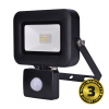 SOLIGHT WM-10WS-L LED reflektor PRO so senzorom, 10W, 920lm, 5000K, IP44