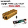 Maxibright ProMax GOLD elektronický predradník 600W, 240/400V so štvorpolohovou reguláciou Příslušenství + Sylvania Grolux 600W/400V Zľava 20%