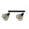 Stropné svietidlo, lampa - Stropný prúžok diamant Edison podkrovie pod LED (Stropný prúžok diamant Edison podkrovie pod LED)