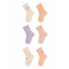 Detské ponožky z bavlny 6 párov Mušle Sterntaler Veľkosť: 19-22