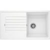 Jednokomorový drez Blanco ZIA, granit, biely