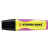 STABILO BOSS SPLASH - samostatný zvýrazňovač - žltý