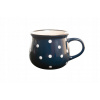 Dots Keramický hrnček modrá 230 ml