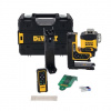 DEWALT LINEÁRNY LASER 18V DCLE34035B ZELENÝ 3x360