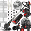 Powermat Akumulátorový zastrihávač RTPKA0104, 1000W | Červená TECHNIC