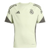 adidas Real Madrid Tiro 25 Competition Training Shirt 2025 2026 Juniors Green 9-10 Years