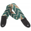 CASCHA CUS-JW2 Ukulele Strap Jacquard - Ethnic Green