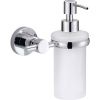 tesa LOXX 40281-00000-00 zásobník na mydlo, 200 ml, chróm (lesklý), biela (satinovaná); 40281-00000-00